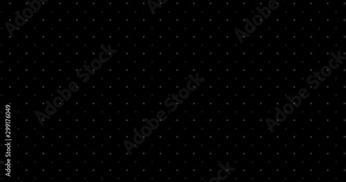 4K motion geomrtic patern background with animated stars. photo