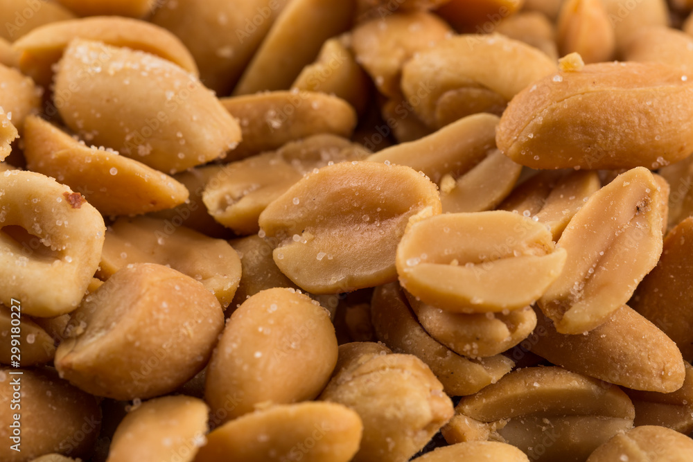 large amount of peeled salted peanuts large amount of peeled salted peanuts