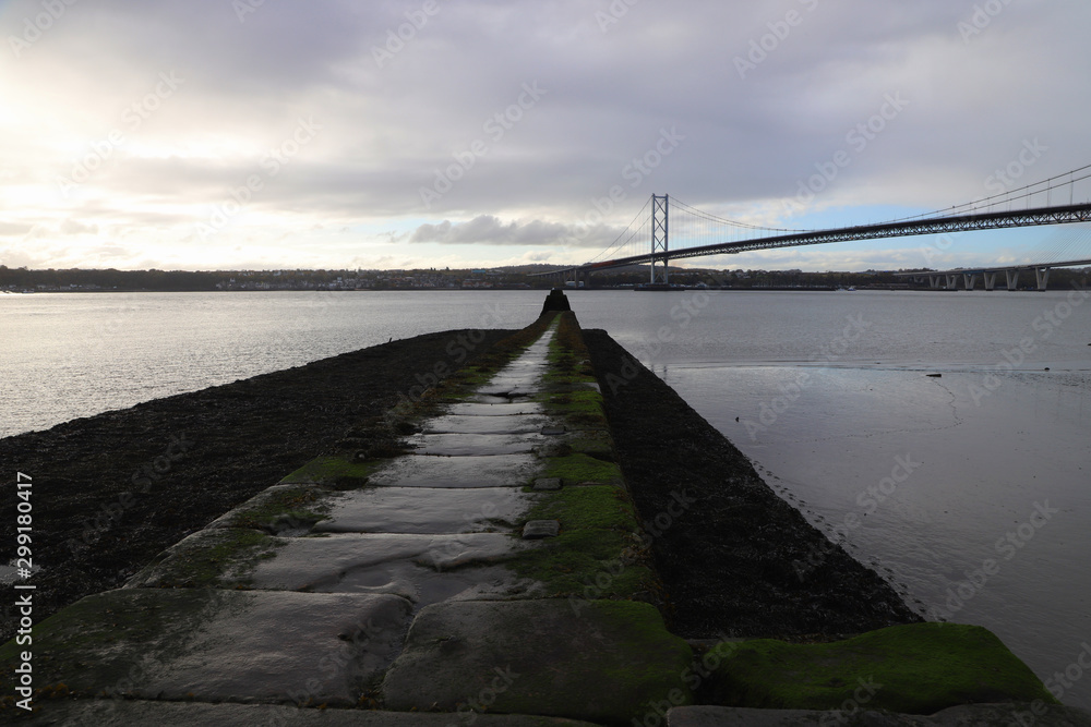 Slipway access to the Firth of Forth