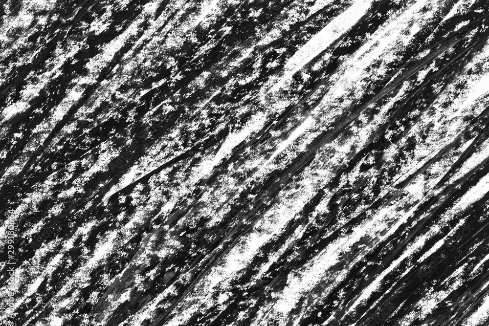 Fototapeta premium black white grungy crayons strockes texture background