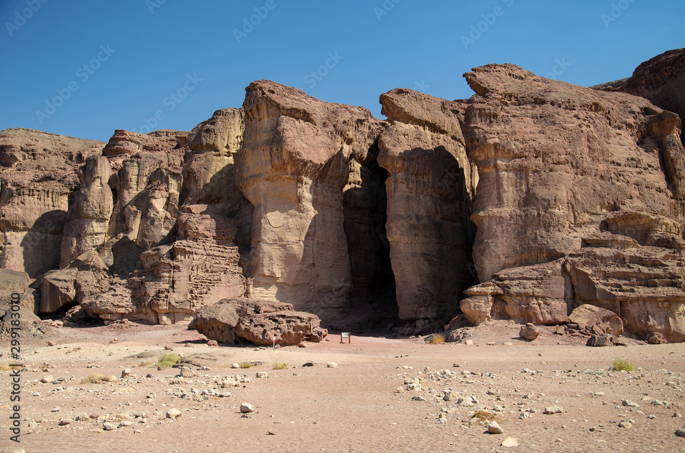 Pillars of Solomon, Timna valley