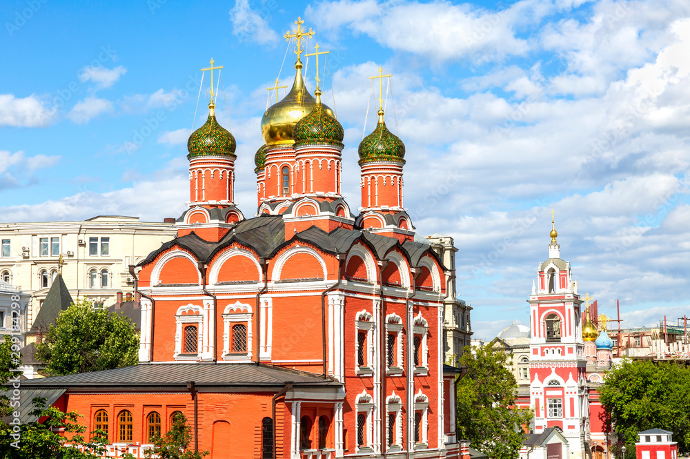 Znamensky Cathedral in Moscow, Russia
