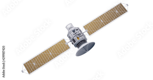 Fotografía Space satellite communication