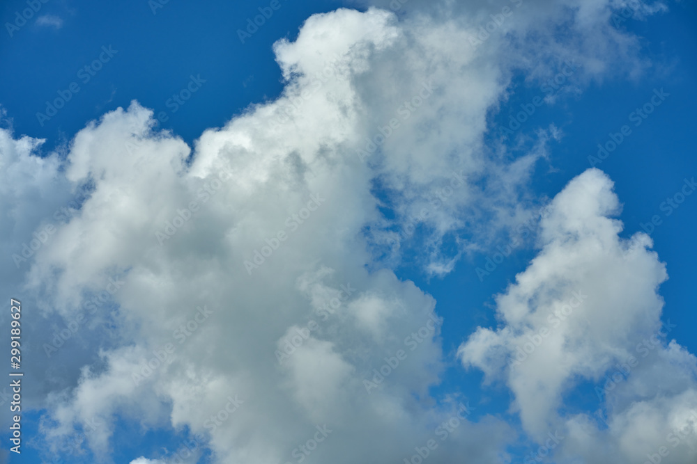 Beautiful sky and majestic clouds Beautiful sky and majestic clouds