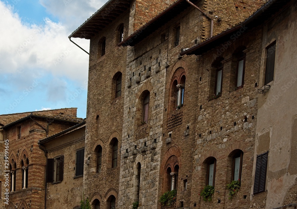 Multiple Buildings in San Gimignano