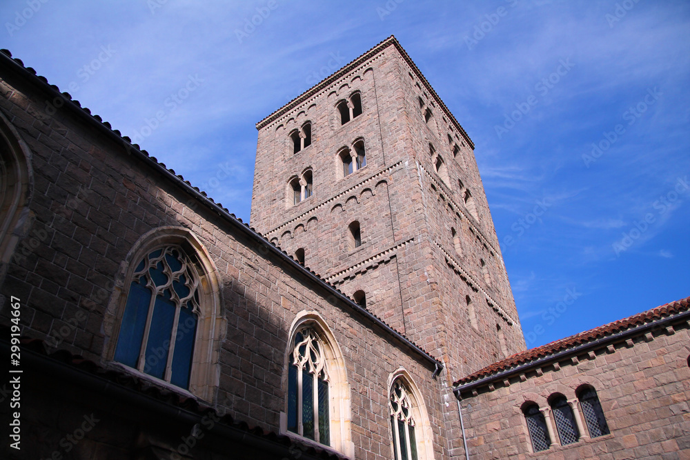 Close up of the cloisters of New York