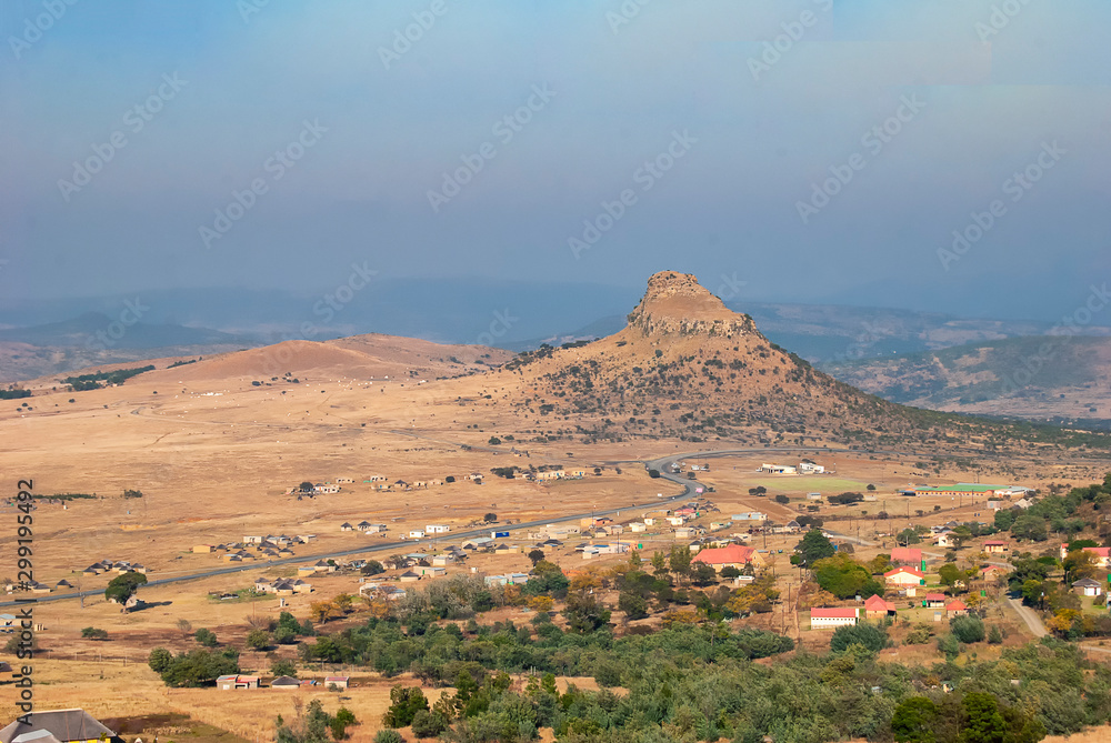 The site of the Battle of Isandlwana between the British Army and Zulus that took place on 22nd January 1879. The site of the Battle of Isandlwana between the British Army and Zulus that took place on 22nd January 1879.