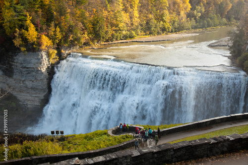 Middle Falls at Letchworth state park