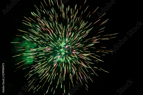 Fotografi Fireworks in Chinese New Year