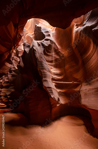 Detail of the Antelope Canyon