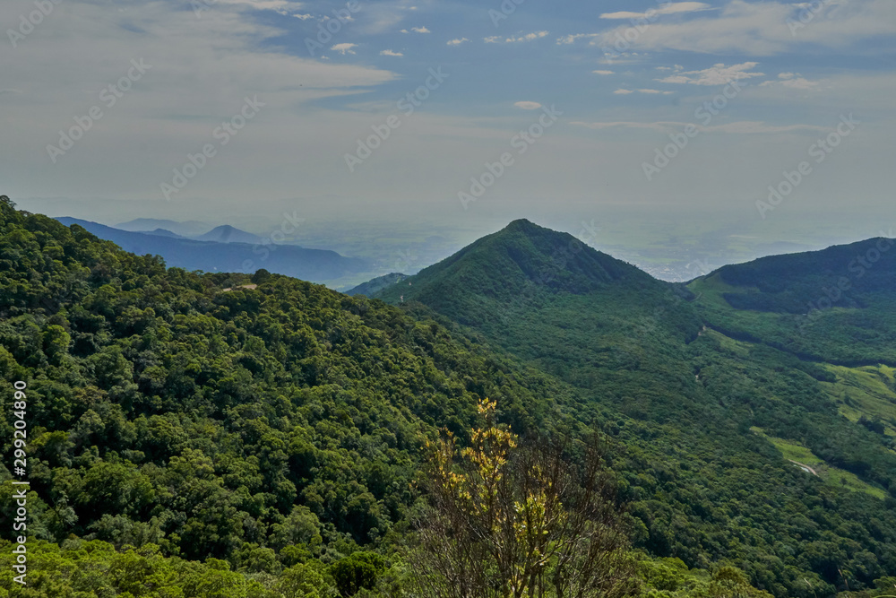 view of mountains