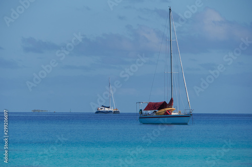 yacht in sea © Joaquin