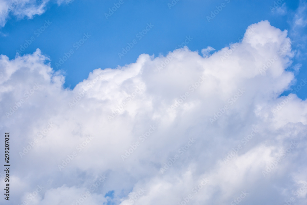 Fluffy white clouds on background of blue sky wallpaper Fluffy white clouds on background of blue sky wallpaper