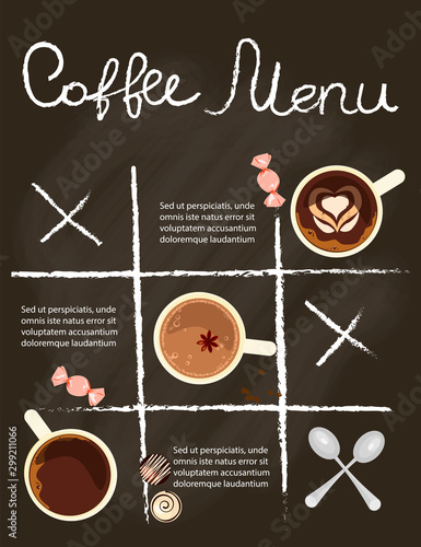 Coffee Menu Flyer
