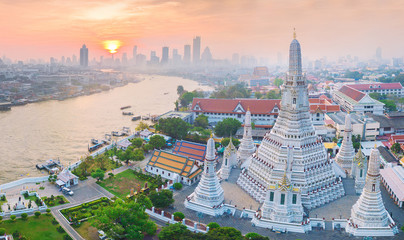 Keuken achterwand Bangkok Bangkok vanuit hoog standpunt  © nukul2533