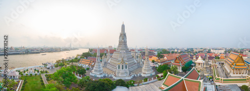 High angle view Bangkok Thailand