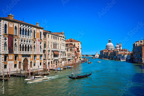 Ponte dell'Accademia bridge Venice Italy