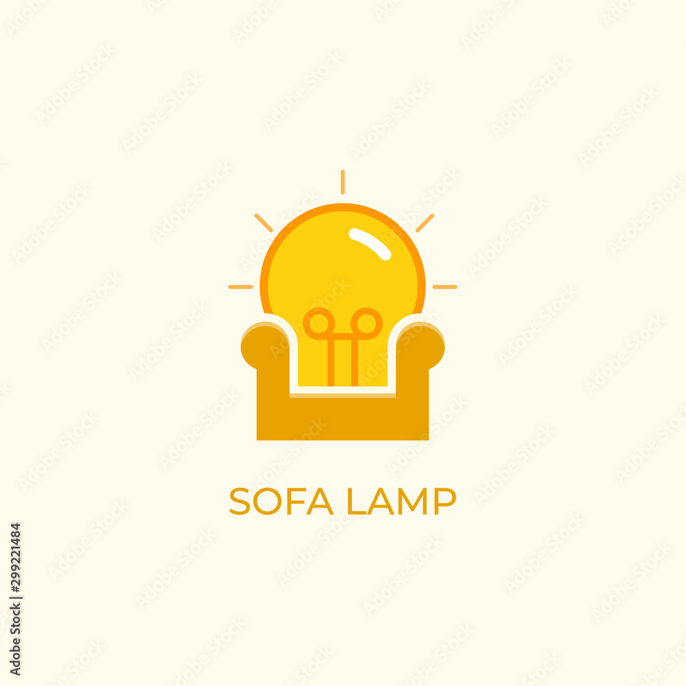 Sofa furniture logo isolated. Chair vector image Sofa furniture logo isolated. Chair vector image