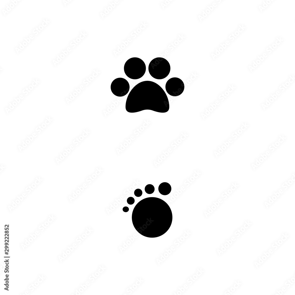 Foot Logo Template vector symbol Foot Logo Template vector symbol