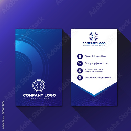 ID card, Name card company Shape visit crad