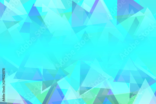 bright multi colorful light blue color triangle polygon background Abstract broke glass concept textured 