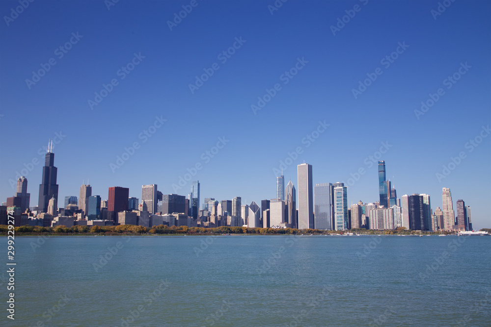Obraz premium Chicago Skyline