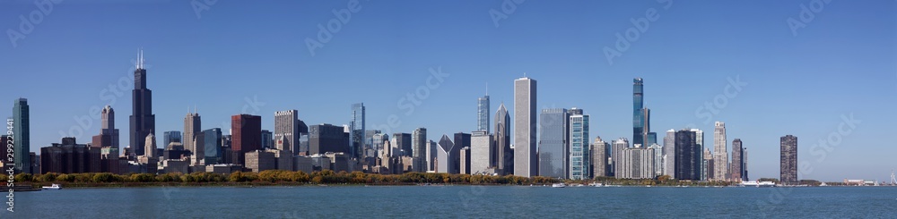 Chicago Skyline Panorama 
