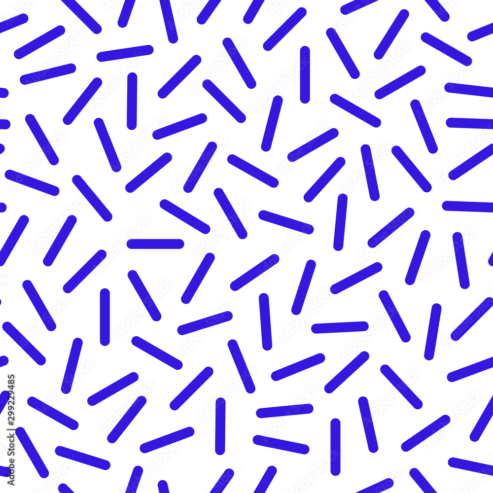 Vector seamless pattern with geometric strokes elements. Memphis geometric outline trendy modern style. Vector seamless pattern with geometric strokes elements. Memphis geometric outline trendy modern style.