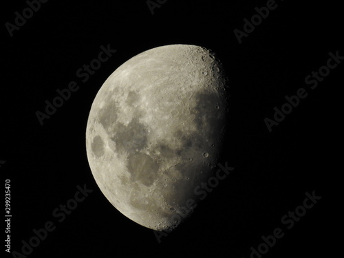 moon in the night sky
