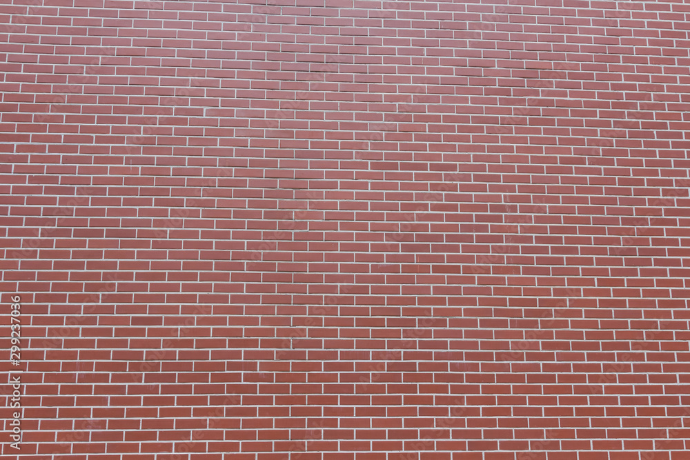 Fototapeta premium Wall of red brick