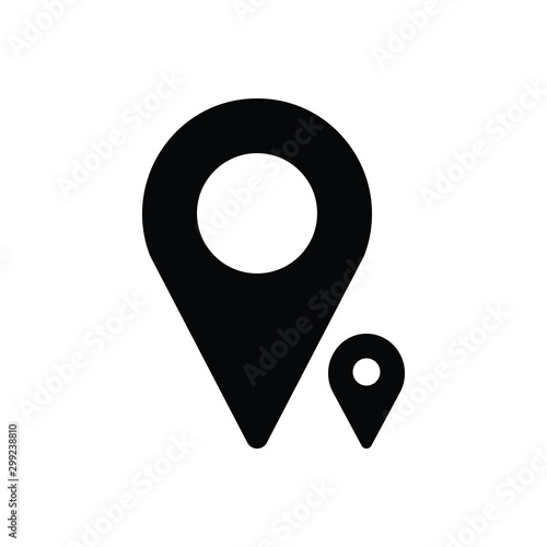 Black solid icon for massive