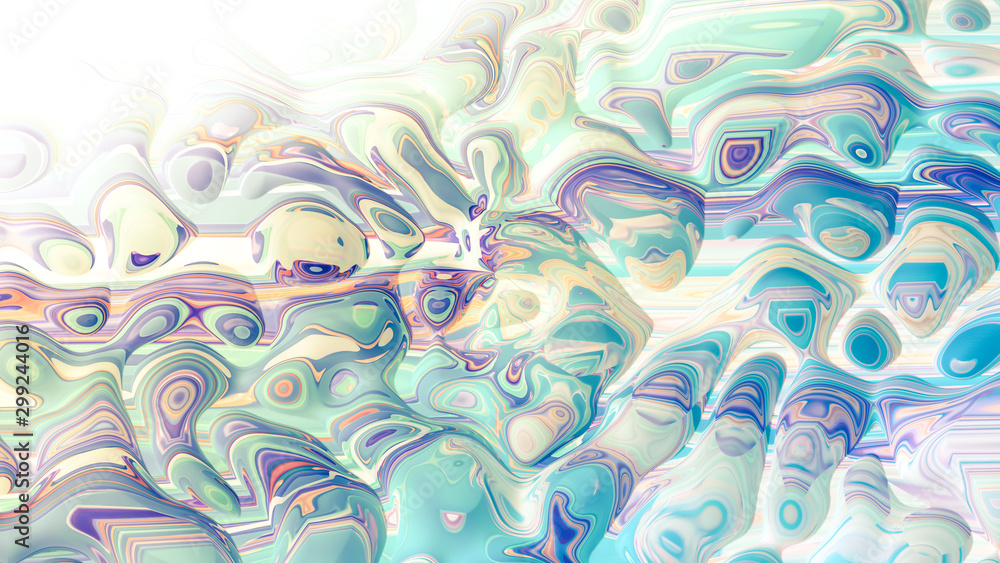 Bright background with a volumetric pattern and print. 3d illustration, 3d rendering. Bright background with a volumetric pattern and print. 3d illustration, 3d rendering.