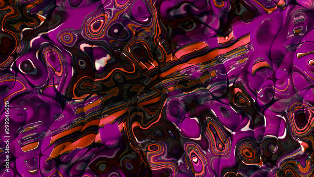Bright background with a volumetric pattern and print. 3d illustration, 3d rendering. Bright background with a volumetric pattern and print. 3d illustration, 3d rendering.