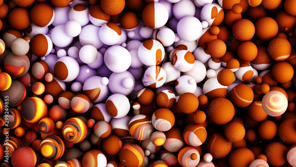 Bright background with a volumetric pattern and print. 3d illustration, 3d rendering. Bright background with a volumetric pattern and print. 3d illustration, 3d rendering.