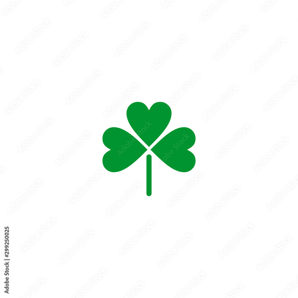 Clover leaf icon logo design vector template Clover leaf icon logo design vector template
