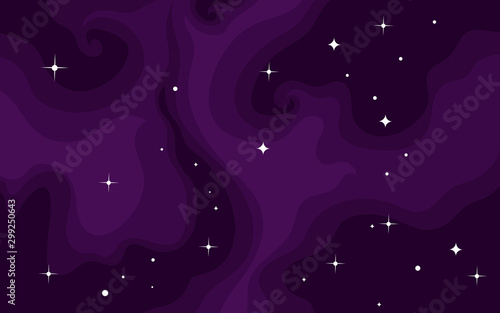 Light Purple  Pink vector layout with cosmic stars. Modern abstract illustration with Big Dipper stars. Pattern for futuristic ad  booklets.
