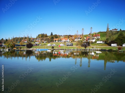 See Gamlitz Südsteiermark im Herbst