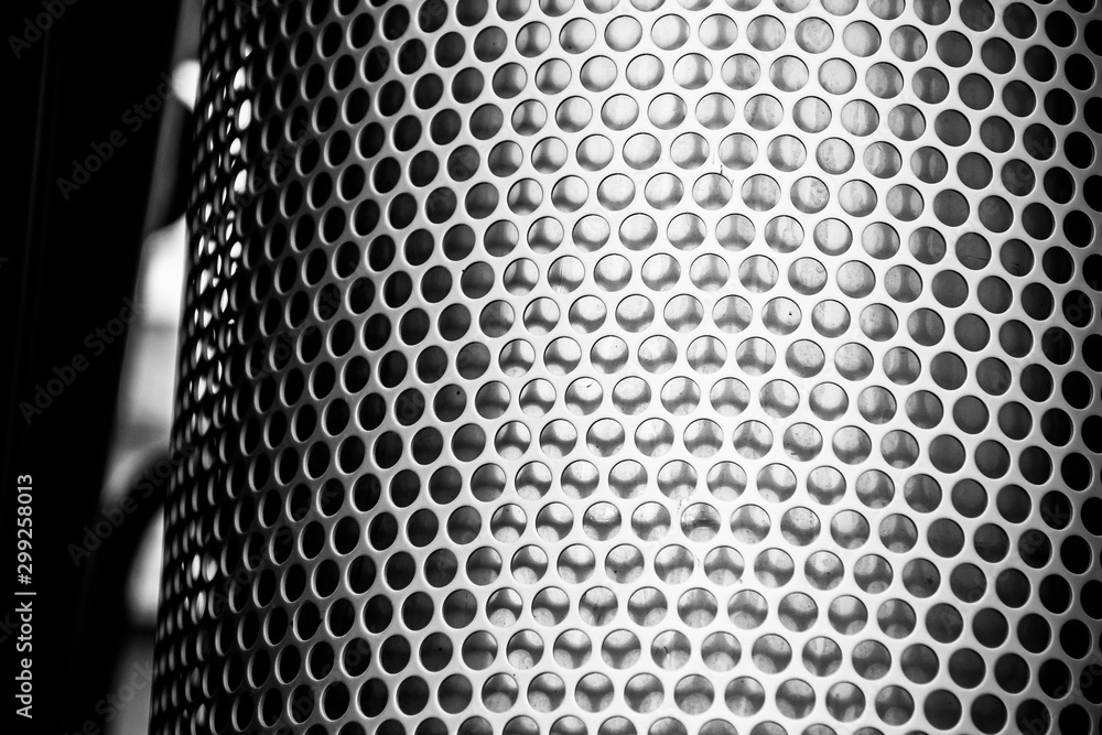 Arrière plan texture formes métalliques