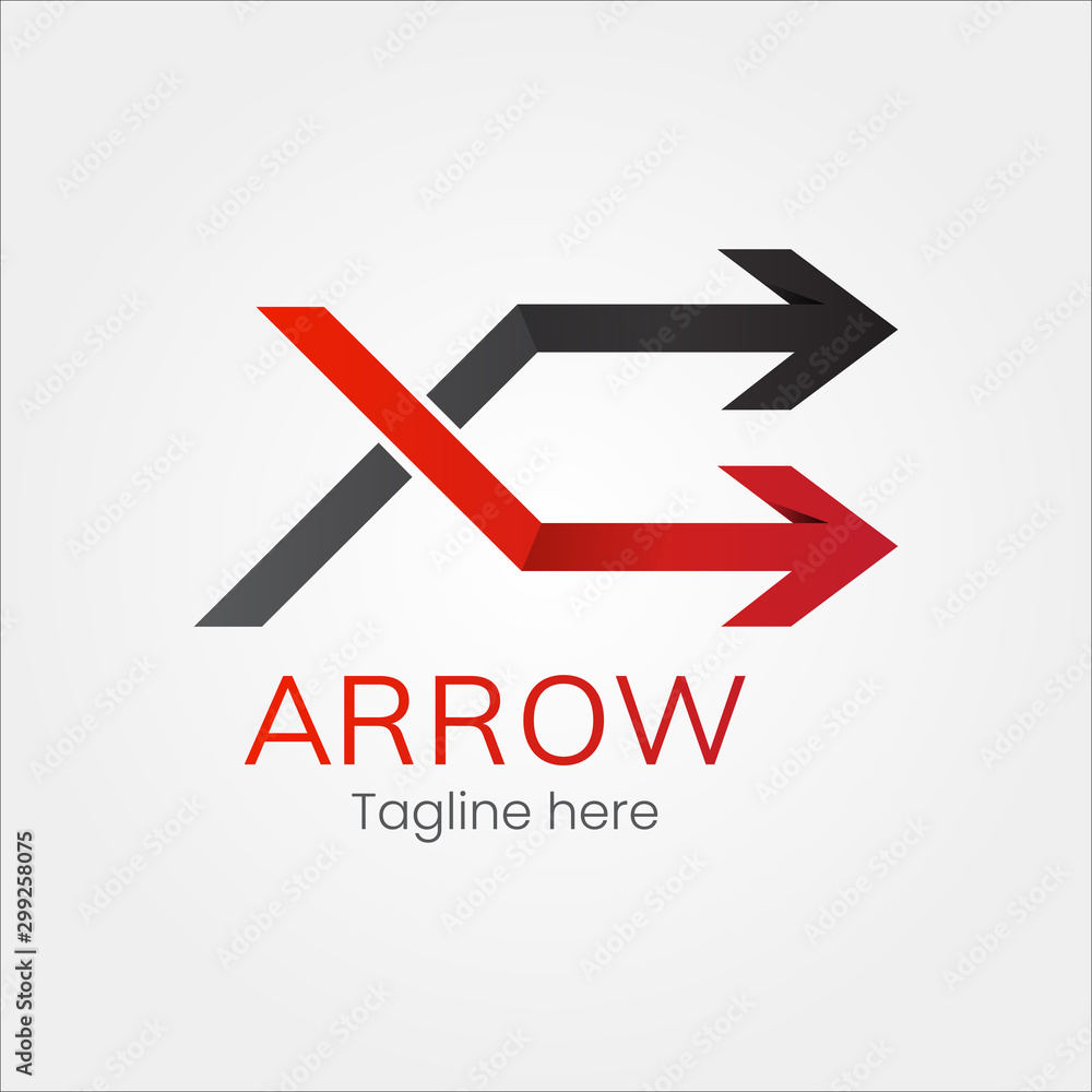 abstract arrow brand Next statistic successful logo icon template abstract arrow brand Next statistic successful logo icon template
