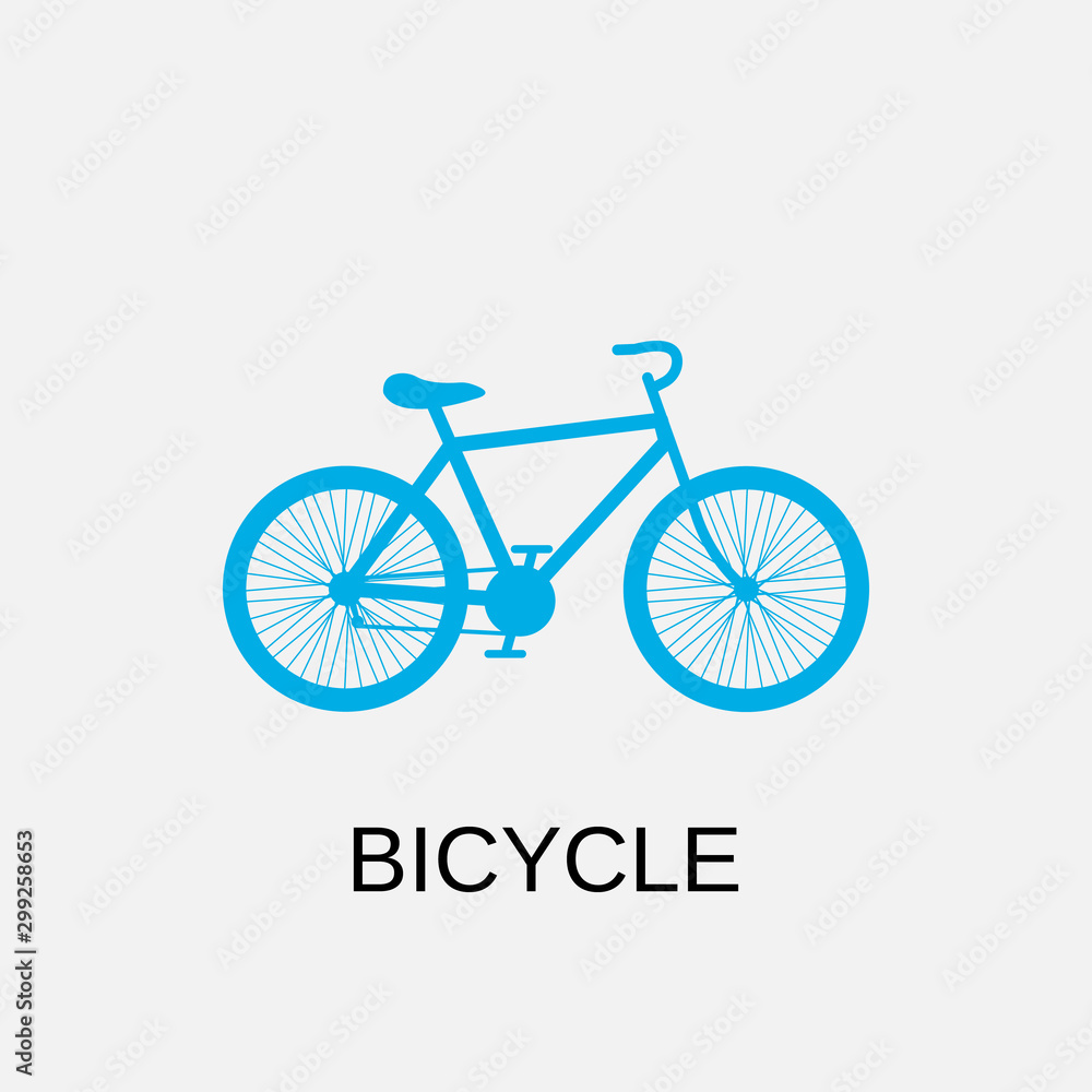 Bicycle icon. Bicycle symbol design. Stock - Vector illustration can be used for web. Bicycle icon. Bicycle symbol design. Stock - Vector illustration can be used for web.