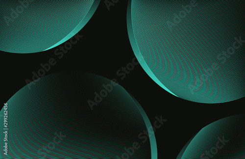 graphic bubbles background blue black