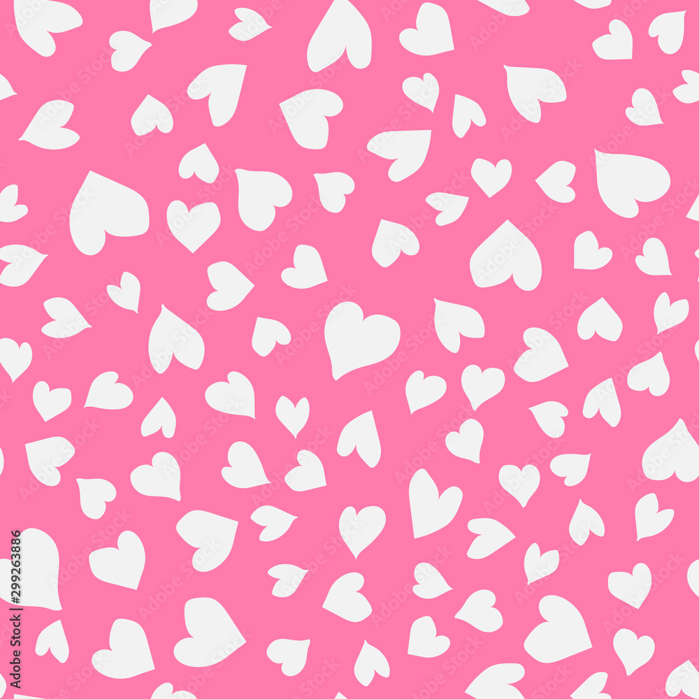 Background with hearts. Pink hearts. Vector illustration Background with hearts. Pink hearts. Vector illustration