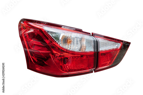 Close up Taillight or tail lamp of car