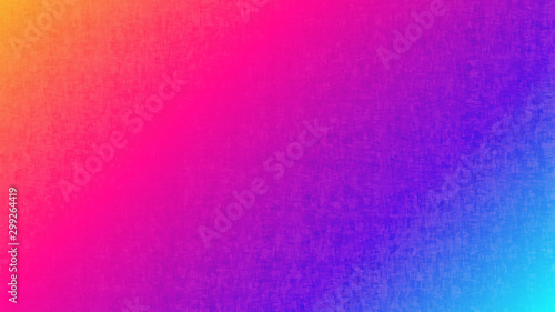 Trend multicolored gradient background with old stucco texture, horizontal orientation for poster or banner