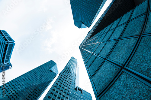 Photography Low angle view of skyscrapers
