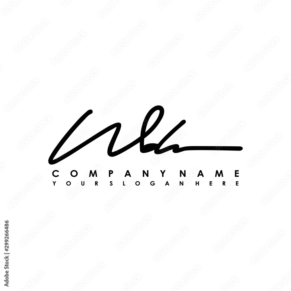 WD initials signature logo. Handwriting logo vector templates. Logo for business, beauty, fashion, signature WD initials signature logo. Handwriting logo vector templates. Logo for business, beauty, fashion, signature