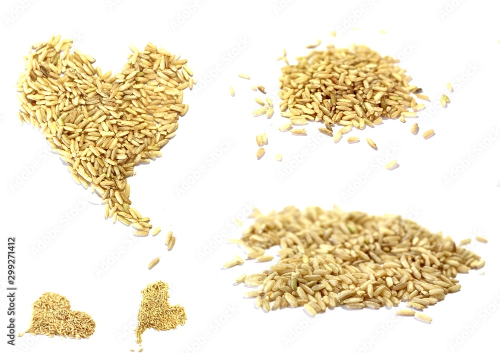 Unpolished white rice. Natural grain. Long Grain Rice Useful product. Dietary food. Wild rice. Unpolished white rice. Natural grain. Long Grain Rice Useful product. Dietary food. Wild rice.