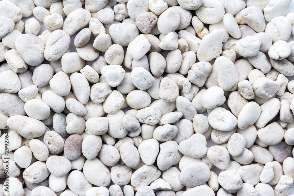 White pebbles stone texture and background White pebbles stone texture and background