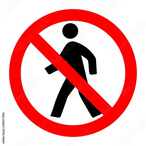 Restricted Area Signs Vector ESP10