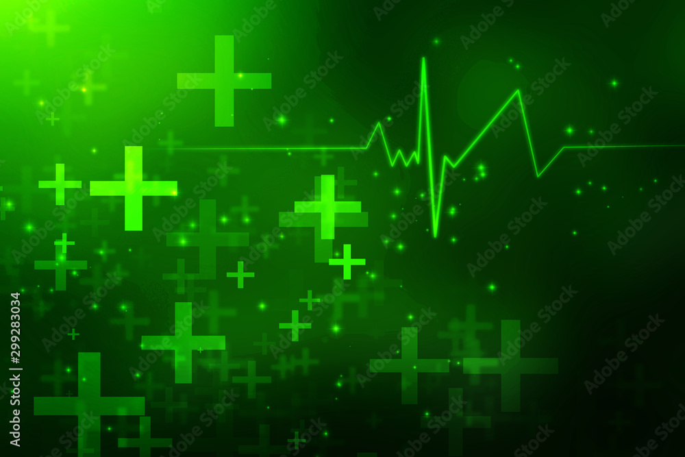 2D illustration medical structure background 2D illustration medical structure background
